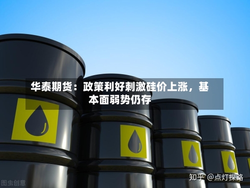 华泰期货：政策利好刺激硅价上涨，基本面弱势仍存-第2张图片