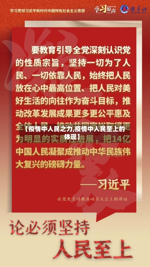【疫情中人民之力,疫情中人民至上的体现】-第2张图片