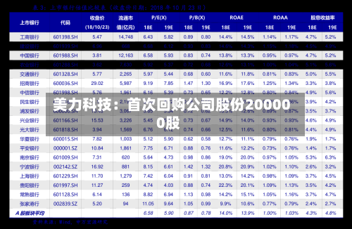 美力科技:首次回购公司股份200000股-第2张图片