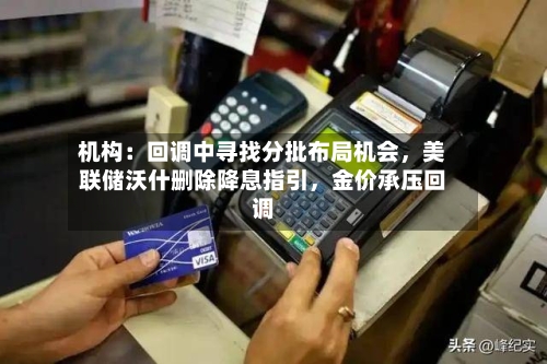 机构：回调中寻找分批布局机会，美联储沃什删除降息指引	，金价承压回调-第3张图片