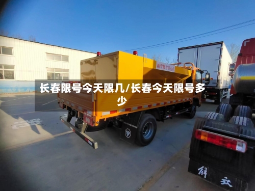 长春限号今天限几/长春今天限号多少-第2张图片